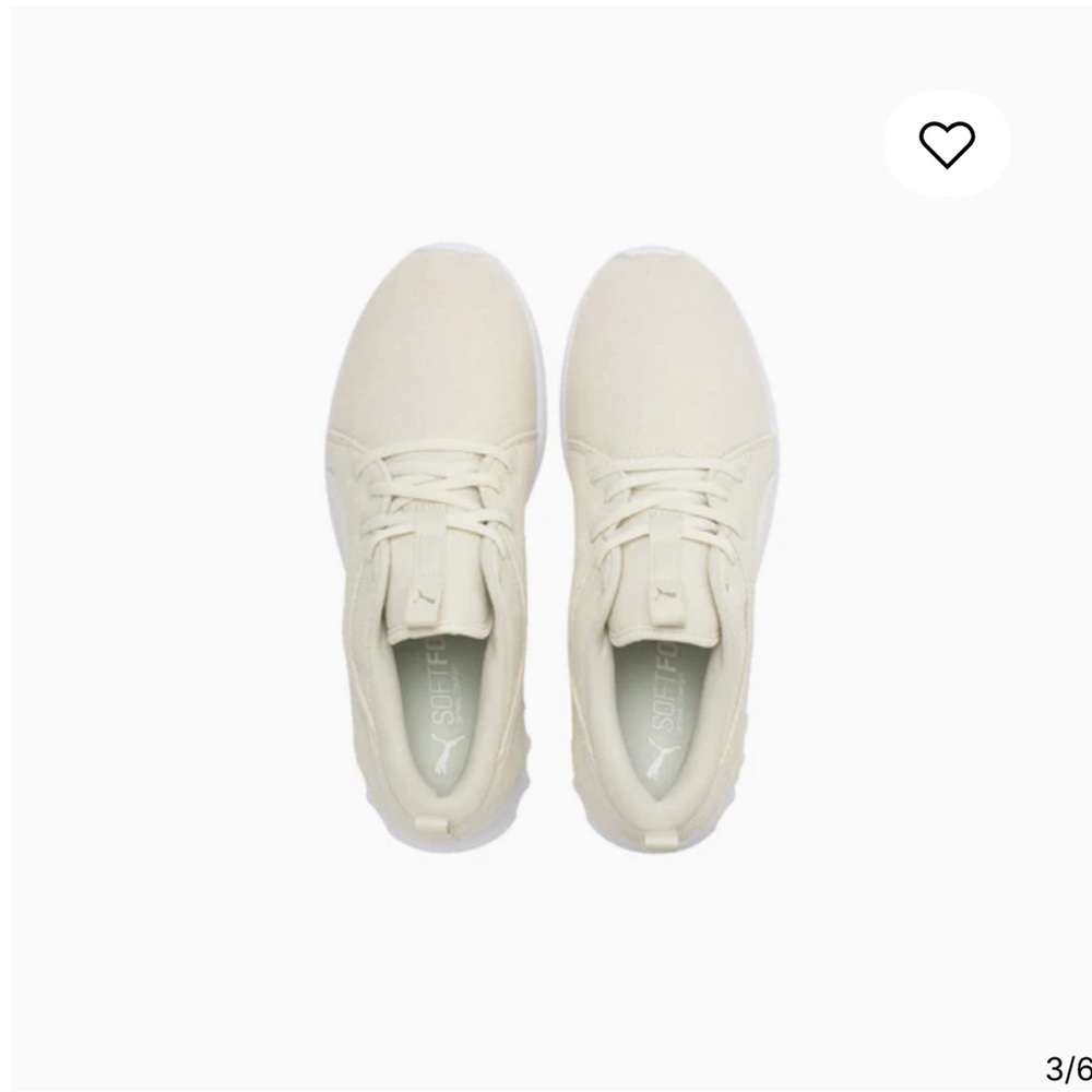 NWT Puma Carson 2 Knit Men's Shoes - White/Gold